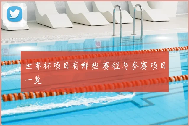 世界杯项目有哪些 赛程与参赛项目一览